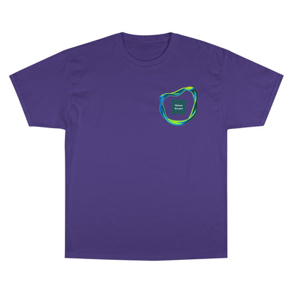 Champion T-Shirt - All Green Color Tone Logo with Eccentric Shape - Unisex Bold Style