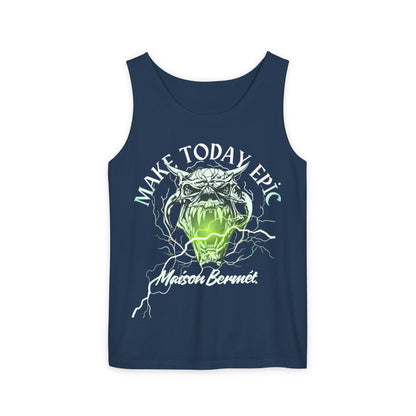 Men’s Graphic Tank Top with Monster Design - Bold Summer Style