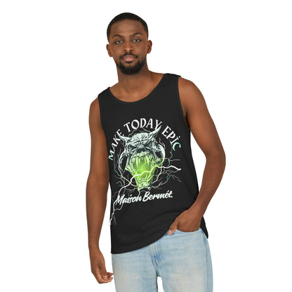 Men’s Graphic Tank Top with Monster Design - Bold Summer Style