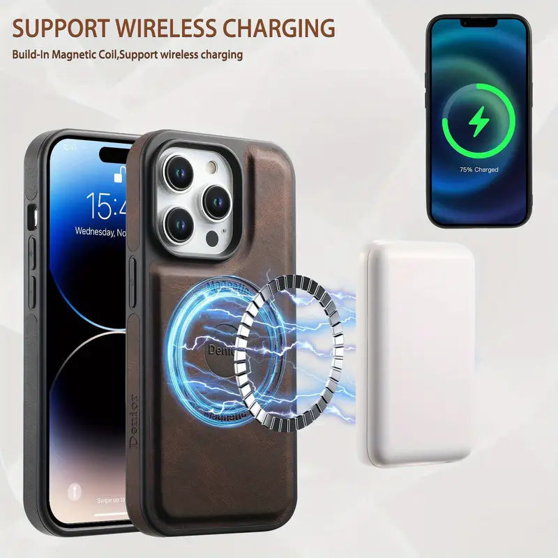 Fashionable Wireless Charging Phone Case – Stylish, Functional, and Protective iPhone Case