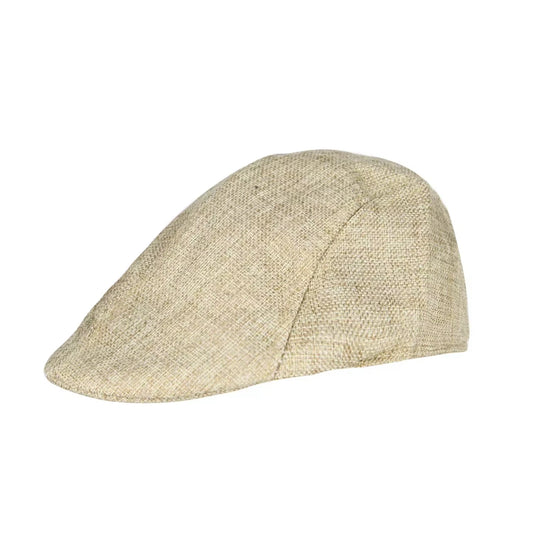 Men’s Vintage Newsboy Cap – Stylish Golf & Driving Hat for All Seasons