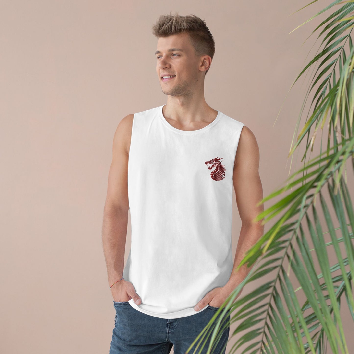 Unisex Barnard Dragon Crested Tank - Bold Summer Statement