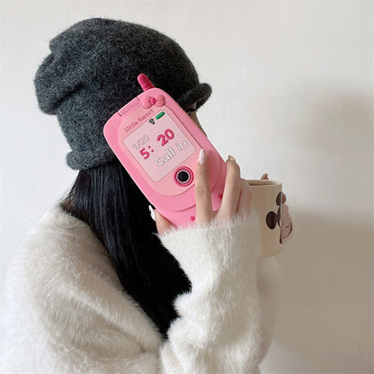 Flip-Style Mirror Phone Case | Retro Design & Full Protection