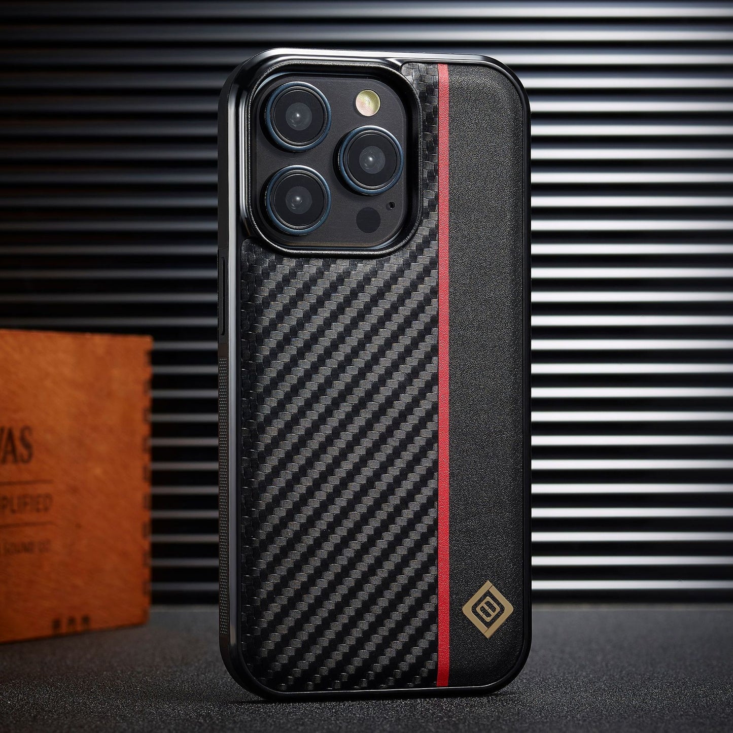 Simple Carbon Fiber Phone Case for iPhone - Slim & Durable Protective Shell