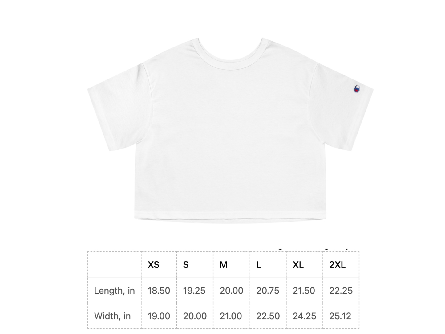 Champion Women’s Heritage Cropped T-Shirt - Classic Style & Comfort