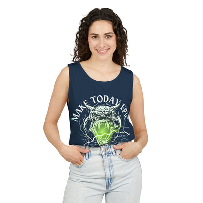 Men’s Graphic Tank Top with Monster Design - Bold Summer Style