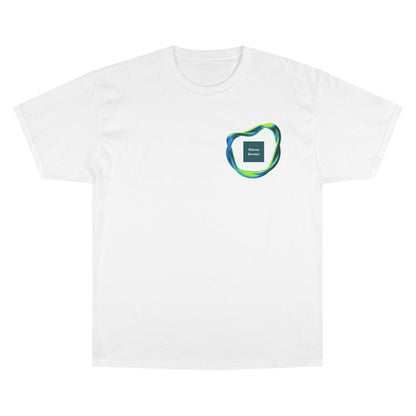 Champion T-Shirt - All Green Color Tone Logo with Eccentric Shape - Unisex Bold Style