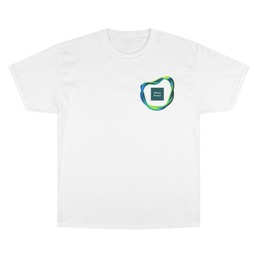 Champion T-Shirt - All Green Color Tone Logo with Eccentric Shape - Unisex Bold Style