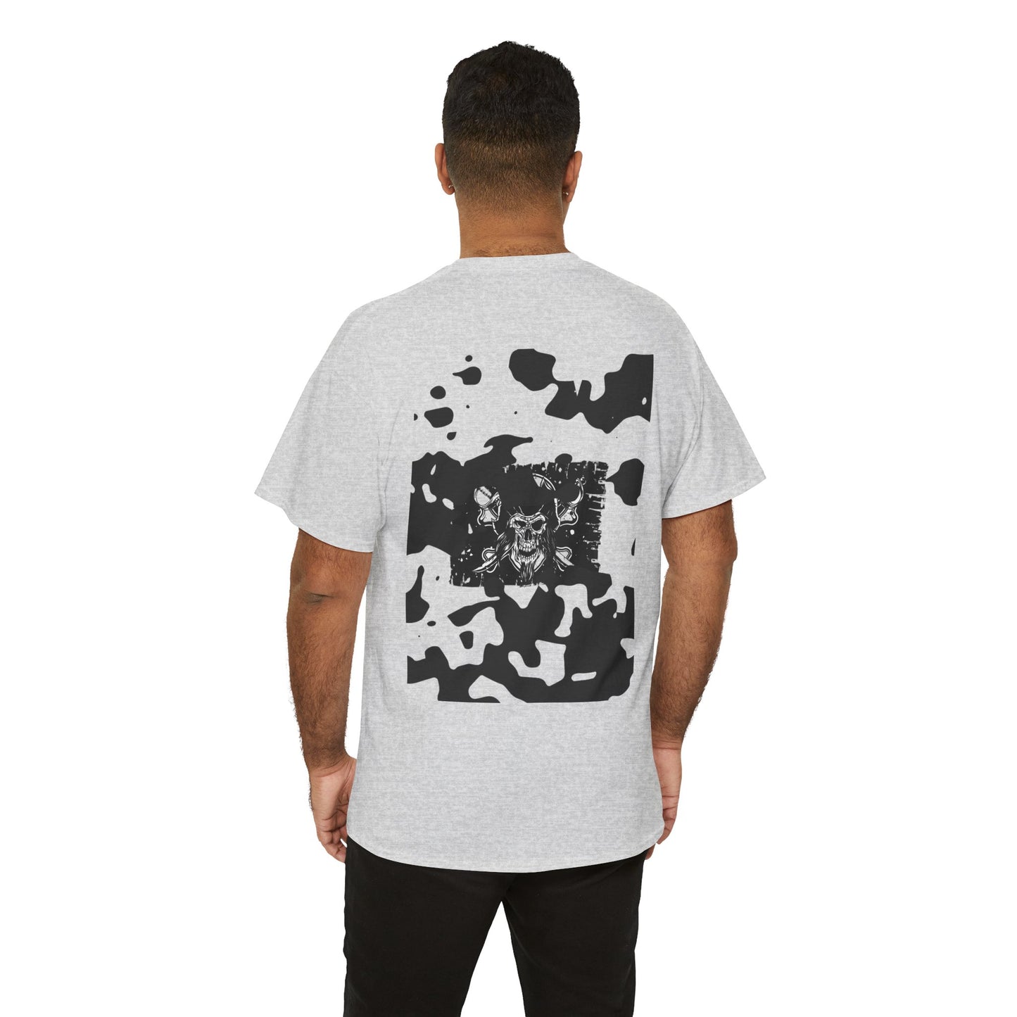 Men’s Heavy Cotton Tee - Gruff Graphic Tee for Everyday Style