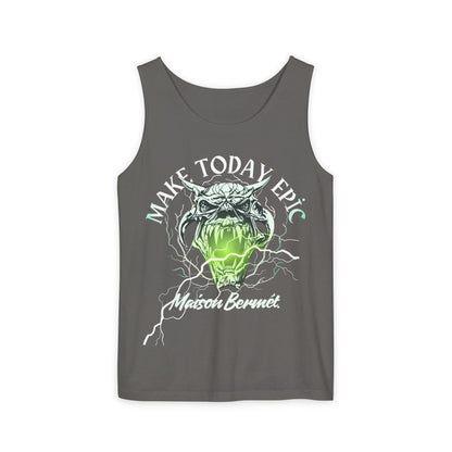 Men’s Graphic Tank Top with Monster Design - Bold Summer Style