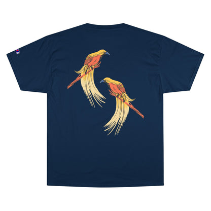 Champion Bird Graphic T-Shirt - Colorful Casual Style