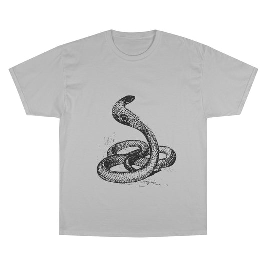 Vintage Snake Graphic Champion T-Shirt - Bold Style for Nature Lovers