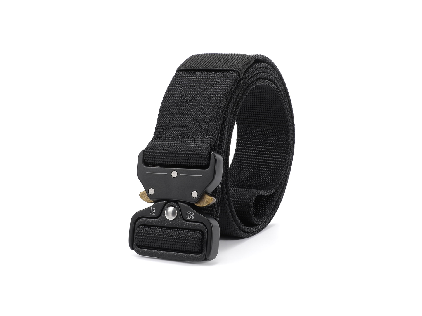 Maison Bermèt Men’s Nylon Belt – Waterproof Golf & Work Belt for Jeans, Stylish & Durable Black Belt