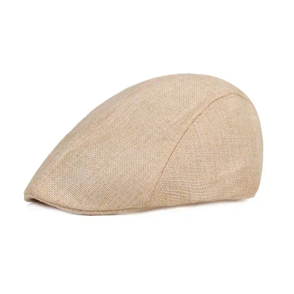 Men’s Vintage Newsboy Cap – Stylish Golf & Driving Hat for All Seasons