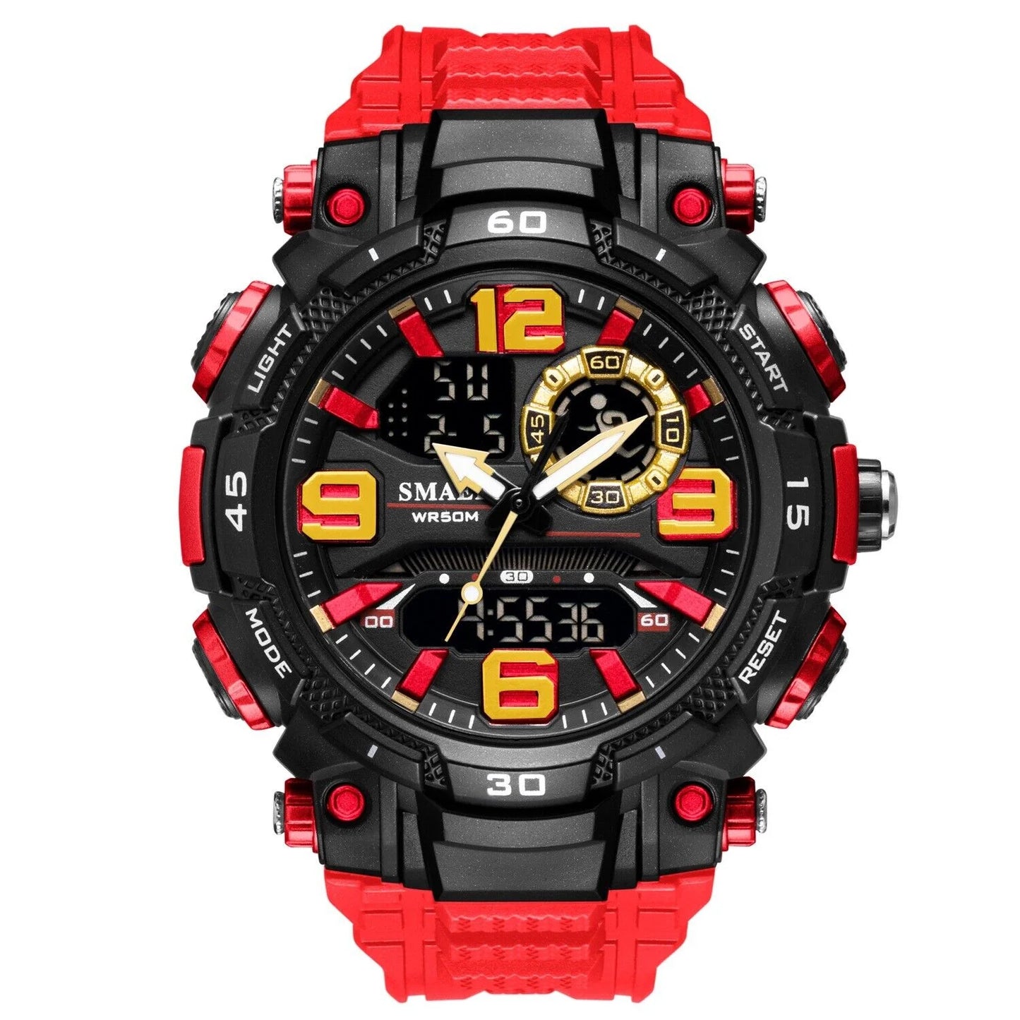 Military Sports Watch for Men – Digital G Wristwatch with Stopwatch & Outdoor Design