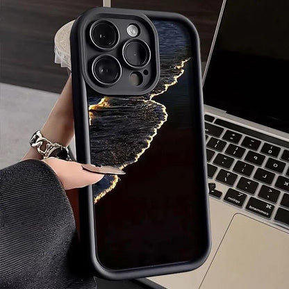 Gold HAILANG Drop-Resistant Phone Case – Stylish & Durable Protection